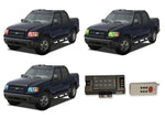 Ford-Explorer-2006, 2007, 2008, 2009, 2010-LED-Halo-Headlights-RGB-RF Remote-FO-EXST0610-V3HRF