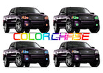 Ford-F-150-2004, 2005, 2006, 2007, 2008-LED-Halo-Headlights and Fog Lights-ColorChase-No Remote-FO-F10408-CCHF