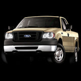 Ford-F-150-2004, 2005, 2006, 2007, 2008-LED-Halo-Headlights-White-RF Remote White-FO-F10408-WHRF