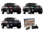 Ford-F-150-2004, 2005, 2006, 2007, 2008-LED-Halo-Headlights and Fog Lights-RGB-WiFi Remote-FO-F10408-V3HFWI