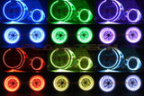 Lincoln-Mark LT-2006, 2007, 2008-LED-Halo-Headlights and Fog Lights-RGB-Bluetooth RF Remote-LI-MLT0608-V3HFBTRF