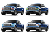 Ford-F-150-2009, 2010, 2011, 2012, 2013, 2014-LED-Halo-Headlights-RGB-No Remote-FO-F10914-V3H