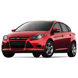 Ford-Focus-2012, 2013, 2014, 2015-LED-Halo-Headlights-RGB-Bluetooth RF Remote-FO-FC1215-V3HBTRF