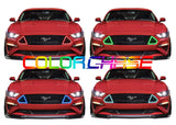 Ford-Mustang-2018-LED-Halo-Headlights-ColorChase-No Remote-FO-MUGT-CFG-18-CCH-WPE