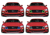 Ford-Mustang-2018-LED-Halo-Headlights-RGB Multi Color-No Remote-FO-MUGT-CFG-18-V3H-WPE