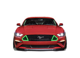 Ford-Mustang-2018-LED-Halo-Headlights-RGB-Bluetooth RF Remote-FO-MUGT-CFG-18-V3HBTRF-WPE