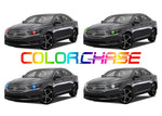 Ford-Taurus-2013, 2014, 2015, 2016-LED-Halo-Headlights-ColorChase-No Remote-FO-TA1316-CCH