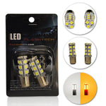 LED-Exterior-SMD-Bulbs-18-LED-White-&-Amber-1157-Switchback