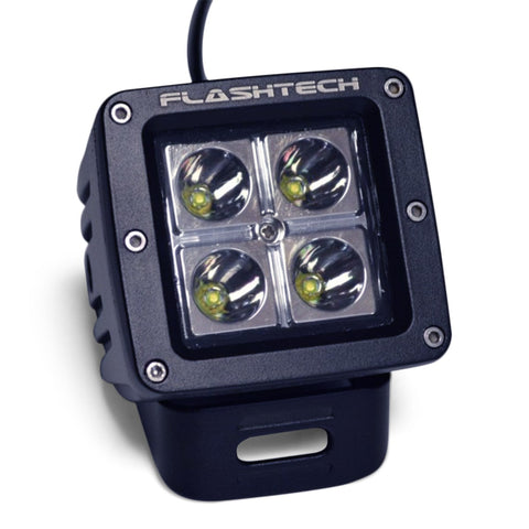 12w-LED-Cube-Fog-Light:-4-LED-Standard-Mount-Black