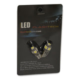 LED Exterior and Interior SMD LED Bulbs - 5 5050 LED - T10 Canbus