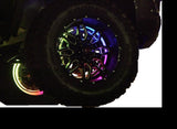 Color Chase Chasing RGB LED Wheel Light Kit