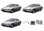 Honda-Accord-1994, 1995, 1996, 1997-LED-Halo-Headlights-RGB-IR Remote-HO-AC9497-V3HIR