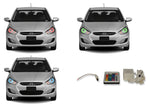 Hyundai-Accent-2012, 2013, 2014-LED-Halo-Headlights-RGB-IR Remote-HY-AC1214-V3HIR