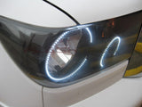 Toyota-Sequoia-2007, 2008, 2009, 2010, 2011, 2012, 2013-LED-Halo-Headlights-White-RF Remote White-TO-SQ0713-WHRF
