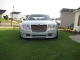 Chrysler-300-2005, 2006, 2007, 2008, 2009, 2010-LED-Halo-Fog Lights-White-RF Remote White-CH-300510-WFRF