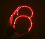 Infiniti-G35-2005, 2006-LED-Halo-Headlights-RGB-Bluetooth RF Remote-IN-G35S0506-V3HBTRF