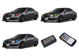 Infiniti-G37-2007, 2008, 2009-LED-Halo-Headlights-RGB-Colorfuse RF Remote-IN-G37S0709-V3HCFRF