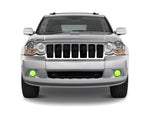 Jeep-Grand Cherokee-2005, 2006, 2007, 2008, 2009, 2010-LED-Halo-Fog Lights-ColorChase-No Remote-JE-GC0510-CCF