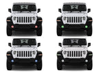 Jeep-Wrangler-2018, 2019-LED-Halo-Fog Lights-RGB-No Remote-JE-WR18JL-V3F