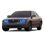 Lincoln-LS-2000, 2001, 2002-LED-Halo-Headlights-RGB-Bluetooth RF Remote-LI-LS0002-V3HBTRF