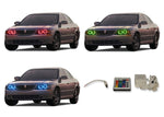 Lincoln-LS-2000, 2001, 2002-LED-Halo-Headlights-RGB-IR Remote-LI-LS0002-V3HIR