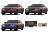Lincoln-LS-2000, 2001, 2002-LED-Halo-Headlights-RGB-RF Remote-LI-LS0002-V3HRF