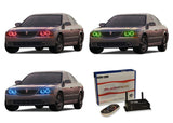 Lincoln-LS-2000, 2001, 2002-LED-Halo-Headlights-RGB-WiFi Remote-LI-LS0002-V3HWI