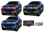 Lincoln-Mark LT-2006, 2007, 2008-LED-Halo-Headlights and Fog Lights-RGB-RF Remote-LI-MLT0608-V3HFRF
