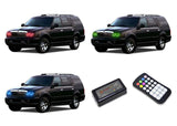 Lincoln-Navigator-1998, 1999, 2000, 2001, 2002-LED-Halo-Headlights-RGB-Colorfuse RF Remote-LI-NV9802-V3HCFRF