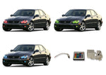 Lexus-is300-2001, 2002, 2003, 2004, 2005-LED-Halo-Headlights and Fog Lights-RGB-IR Remote-LX-IS30105-V3HFIR