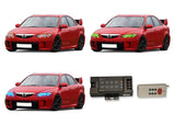 Mazda-6-2003, 2004, 2005, 2006, 2007, 2008-LED-Halo-Headlights-RGB-RF Remote-MA-M60308-V3HRF