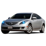 Mazda-6-2011, 2012, 2013-LED-Halo-Headlights-RGB-Bluetooth RF Remote-MA-M60910-V3HBTRF
