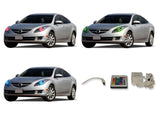 Mazda-6-2011, 2012, 2013-LED-Halo-Headlights-RGB-IR Remote-MA-M60910-V3HIR