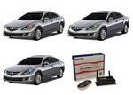 Mazda-6-2011, 2012, 2013-LED-Halo-Headlights-RGB-WiFi Remote-MA-M61113-V3HWI