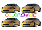 Nissan-350z-2003, 2004, 2005-LED-Halo-Headlights-ColorChase-No Remote-NI-35Z0305-CCH