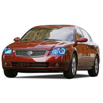 Nissan-Altima-2002, 2003, 2004, 2005, 2006-LED-Halo-Headlights-RGB-Bluetooth RF Remote-NI-AL0206-V3HBTRF