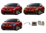 Nissan-Altima-2010, 2011, 2012-LED-Halo-Headlights-RGB-IR Remote-NI-AL1012-V3HIR