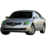 Nissan-Altima-2007, 2008, 2009-LED-Halo-Headlights-RGB-Bluetooth RF Remote-NI-ALS0709-V3HBTRF