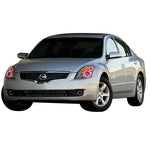 Nissan-Altima-2007, 2008, 2009-LED-Halo-Headlights-ColorChase-No Remote-NI-ALS0709-CCH