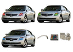 Nissan-Altima-2010, 2011, 2012-LED-Halo-Headlights-RGB-IR Remote-NI-ALS1012-V3HIR
