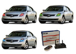 Nissan-Altima-2010, 2011, 2012-LED-Halo-Headlights-RGB-WiFi Remote-NI-ALS1012-V3HWI