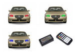 Nissan-Maxima-2002, 2003-LED-Halo-Headlights-RGB-Colorfuse RF Remote-NI-MX0203-V3HCFRF