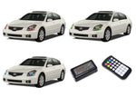 Nissan-Maxima-2007, 2008-LED-Halo-Headlights-RGB-Colorfuse RF Remote-NI-MX0708-V3HCFRF