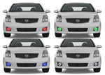 Nissan-Sentra-2007, 2008, 2009, 2010, 2011-LED-Halo-Fog Lights-RGB-No Remote-NI-SE0711-V3F