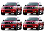 Nissan-Titan-2004, 2005, 2006, 2007, 2008, 2009, 2010, 2011, 2012, 2013, 2014, 2015-LED-Halo-Fog Lights-RGB-No Remote-NI-TI0415-V3F