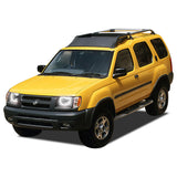 Nissan-Xterra-2000, 2001-LED-Halo-Headlights-White-RF Remote White-NI-XT0001-WHRF