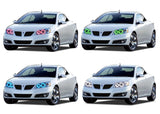 Pontiac-G6-2005, 2006, 2007, 2008, 2009, 2010-LED-Halo-Headlights-RGB-No Remote-PO-G60510-V3H
