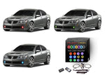 Pontiac-G8-2008, 2009-LED-Halo-Fog Lights-RGB-Colorfuse RF Remote-PO-G80809-V3FCFRF