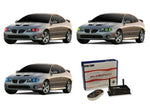 Pontiac-GTO-2004, 2005, 2006-LED-Halo-Headlights-RGB-WiFi Remote-PO-GT0406-V3HWI