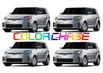Scion-xB-2011, 2012, 2013, 2014, 2015-LED-Halo-Headlights-ColorChase-No Remote-SC-XB1115-CCH